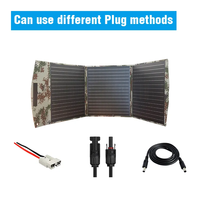 Kit de panneaux solaires pour camping en plein air, pliable, portable et flexible, 100w, 120w, 200w