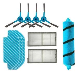 Adecuado para accesorios de aspiradora robótica <span class=keywords><strong>Conga</strong></span> 6090 7090 cepillo principal cepillo para alfombras cepillo de borde filtro de tela - Product Image 1