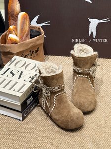 Pantoufles en daim doux haut de gamme, adaptées à une utilisation intérieure et extérieure, confort hivernal, pantoufles en fourrure pour femmes avec fonction antidérapante - Product Image 2