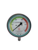 Accuracy 1% 150mm Stainless Steel Bottom Connect Oil Filled Pressure Gauge