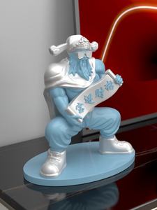 Sculpture en résine époxy 'Dieu Musculaire de la Richesse', Art populaire, Figurine décorative, Ornement de bureau, pour vitrine, salon, bureau à domicile - Product Image 5