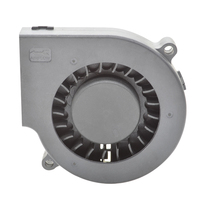 Ventilador DC 7515 75x75x15 mm 5V con Doble Rodamiento de Bolas, Ventilador de Refrigeración por Aire para Uso en Robots Humanoides, Aspas de Plástico, OEM ODM CE ROHS