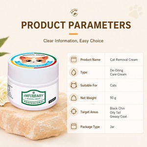 Limpiador Quita Grasa para Mascotas, Solución de Aseo para Gatos con <span class=keywords><strong>Barbilla</strong></span> Negra y Cola Grasa, Limpieza Profunda - Product Image 4