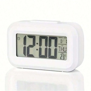 Jumon เทอร์โมมิเตอร์ดิจิตัล LCD, เครื่องวัดความชื้นในห้องในร่มเครื่องวัดความชื้นสถานีวัดสภาพอากาศ - Product Image 2