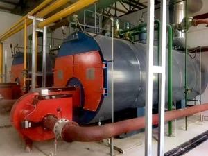 Contrôle automatique 10.5mw gazole double carburant chaudière à eau chaude industrielle - Product Image 4