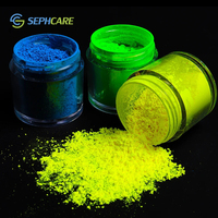 Poudre de pigment fluorescent néon rose vif Sephcare Magenta, couleur vive pour la création d'art et d'artisanat en résine DIY