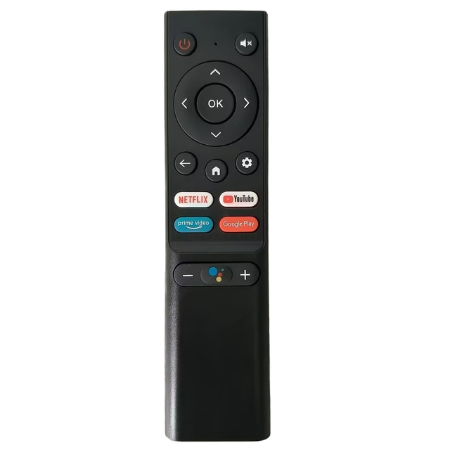High Quality Voice Remote TECNOMASTER Syinix LCD TV Remote with Fixed Code ABS Material