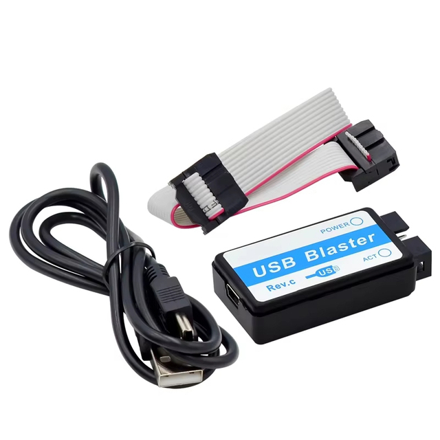 USB Blaster Mini USB Cable 10-Pin JTAG Connection Cable for CPLD FPGA NIOS JTAG Programmer Support All For ATLERA Device