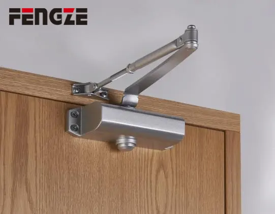 סוגר דלתות אוטומטי כבד מדגם חינם של FENGZE סוגר דלת הזזה הידראולי לדלת 150KG