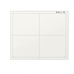Rilevatore a Pannello Piatto Digitale DR a Raggi X Portatile Wireless ad Alta Risoluzione in Silicio Amorfo (CsI) di Dimensioni 14x17 - Product Image 2
