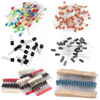 6 types de kit d'assortiment de composants électroniques de base