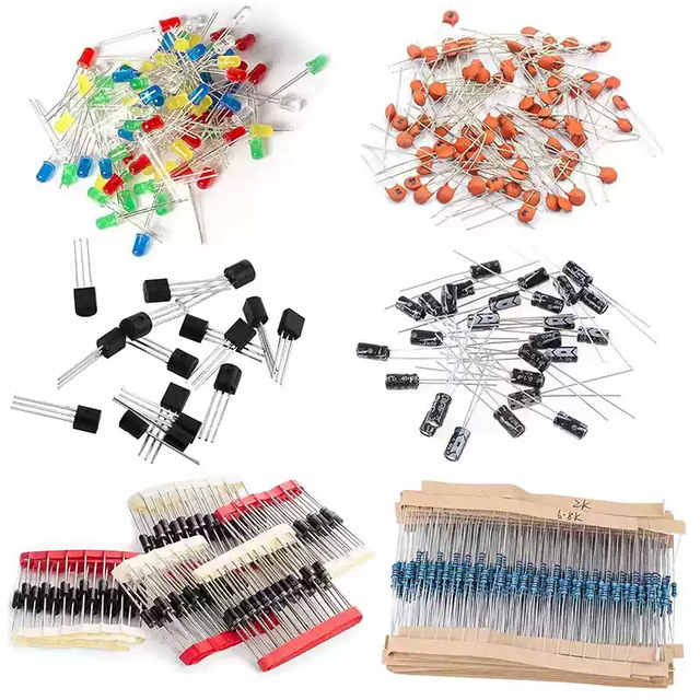 6 types of basic Electronics Component Assortment Kit