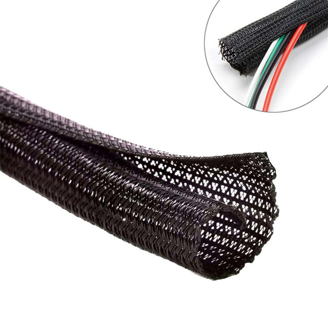 1/2 Inch 12mm Cord Protector Wire Loom Tubing Cable Sleeve Split Sleeving for USB Cable Power Cord Audio Video Cable