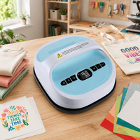 Presse à Chaud Manuelle Portable en Gros 21x24cm pour Sublimation sur T-shirts, Casquettes et Tapis de Souris