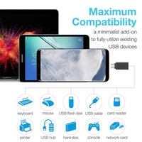 3.1 Type C Mâle vers un USB 3.0 Femelle OTG Adaptateur Convertisseur USB-Connecteur