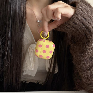 Estuche de Plástico Brillante con Puntos de Colores para Auriculares Inalámbricos 1 2 3 4 Pro 2, Funda para <span class=keywords><strong>Caja</strong></span> de Carga - Product Image 5