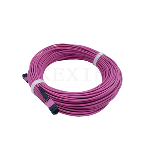 Cordon de brassage fibre optique KEXINT 24 fibres, <span class=keywords><strong>rouge</strong></span>, MPO OM4 FTTH G657A1, avec <span class=keywords><strong>gaine</strong></span> extérieure PVC/LSZH, certifié CE, prix usine - Product Image 5