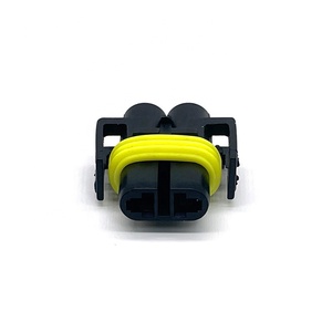 2 Pin Female H11 H8 H9 Fog Lamp Harness Socket Car Waterproof Hernia <b>Light</b> Connector <b>Plug</b> 12124819 - Product Image 4