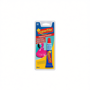 Adesivo plastico flessibile da 20 ml per riparazione di plastica e forniture per artigianato - Product Image 1