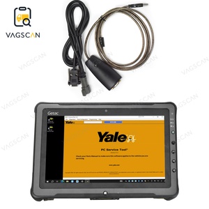 แท็บเล็ต F110 สำหรับซอฟต์แวร์ Hyster V5.3 เครื่องสแกนรถยก Yale เครื่องมือบริการคอมพิวเตอร์ Yale Hyster  Ifak CAN USB เครื่องมือวินิจฉัยรถบรรทุก Hyster - Product Image 6