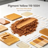 Pigment Jaune Haute Performance 119 Jaune Ferrite de Zinc avec Résistance à la Chaleur 900 ° C pour revêtements, plastiques et encres