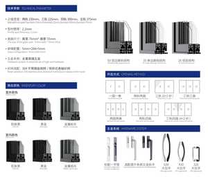 <span class=keywords><strong>Porte</strong></span> Pieghevoli in Vetro e Lega di Alluminio Moderne per Interni di Ville e Applicazioni Commerciali - Product Image 2