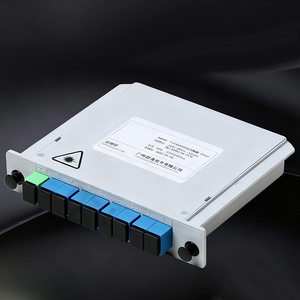 ตัวแยกไฟเบอร์ออปติกแบบ Cassette ความแม่นยำสูง SC APC PLC 1x4 FTTH 4G WiFi GSM GPRS โมดูลเครือข่าย ปรับความยาวได้ - Product Image 2
