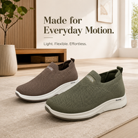 Baskets Homme Flyknit Slip On Neuves 2026 Légères Respirables Plateforme Confortables Sportives Décontractées