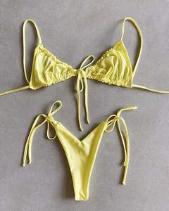 OEM нетоксичный спортивный купальник с рециркулированной подошвой для молодых женщин пляжная одежда для женщин и девушек сексуальное бикини - Product Image 2