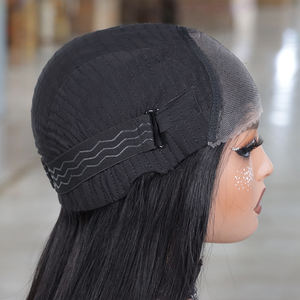 Peluca Bob de Cabello Humano INDIANO al por Mayor, Pelucas Bob Rizadas Virgen Transparentes sin Pegamento con Frente de Encaje, Peluca Bob Corta con Cierre de Encaje 4*6 - Product Image 4