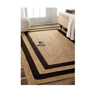 Alfombra de yute para corredor, alfombra trenzada Natural hecha a mano, de aspecto moderno, de fibra Natural, RR05, venta al por mayor - Product Image 4