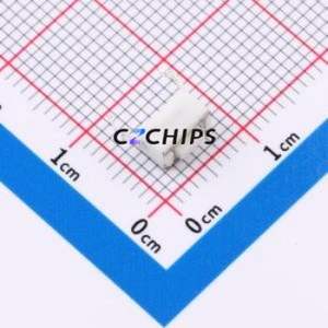 1TS002A-1600-4300 Tactile Switch Through hole,3.5x6mm Switch Single Pole Single Throw Rectangle Button 1.6N Through Hole - Product Image 1