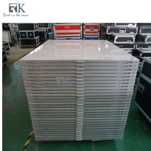 Wholesale <b>White</b> Mirror Dance Floor Panels Plywood with Aluminum <b>Frame</b> Interlocking Wedding Event Dance Floor - Product Image 6