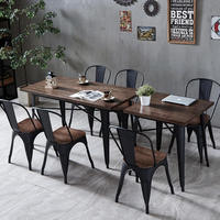 Prix DDP USA, livraison aux États-Unis, Chaise en métal pour restaurant, café, brasserie, chaise de salle à manger industrielle, chaise de bistrot de terrasse