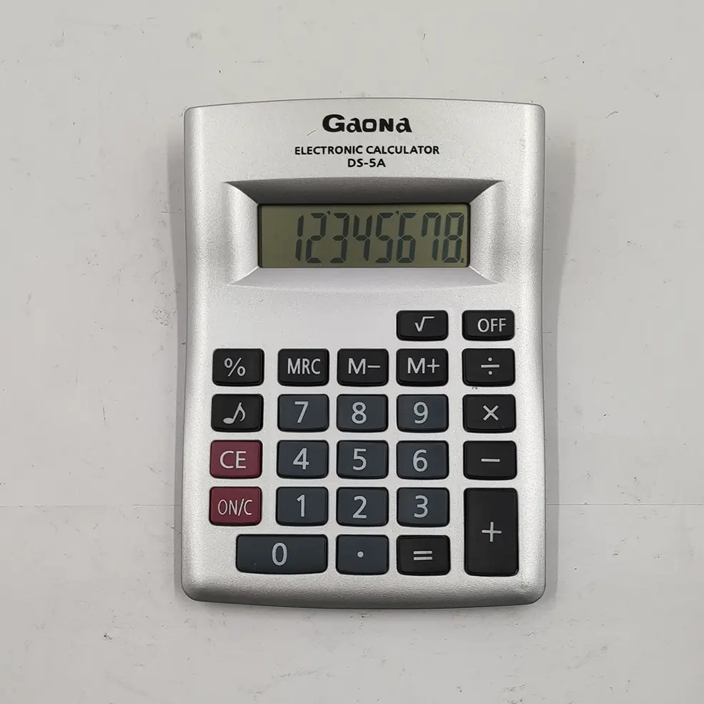 Goedkope Student Desktop Calculator 12-cijferige Dual Power (Zonne-Energie En Batterij)