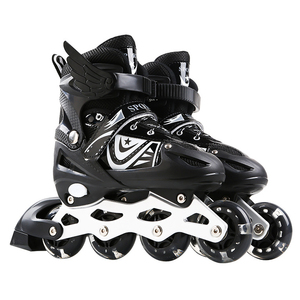 Patines en Línea Ajustables para Niños y Adolescentes EACH, con Ruedas de PVC y Soporte de Aluminio, Modelo YK-07 - Product Image 2