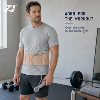 Ceinture lombaire gonflable ovale amovible avec colonne d'air, pompe manuelle et bouton-pression pour usage quotidien et voyage