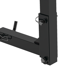 Support de vélo de remorquage arrière de voiture, support d'attelage de vélo de véhicule automobile, 4 sangles en caoutchouc de vélo, support de vélo pliable - Product Image 4