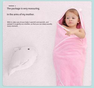 Mới bé tắm Quà Tặng cora primum chất lượng tay-miễn phí siêu mềm hoodie tắm dệt kim Polyester bông tre phim hoạt hình trẻ em - Product Image 5