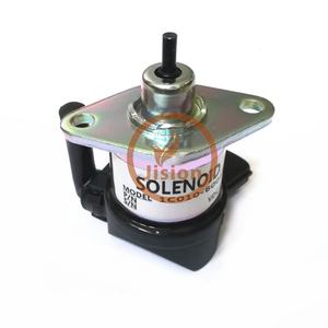 Solénoïde d'arrêt de carburant 12V 1C010-60015 pour M105S M105X M6800 M8200 M8540 M9000 M9540 Solénoïde en acier inoxydable Vanne d'arrêt - Product Image 2