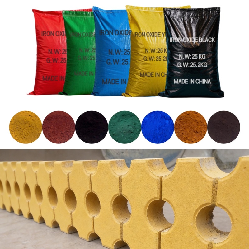 Iron Oxide Pigment Powder Red Yellow