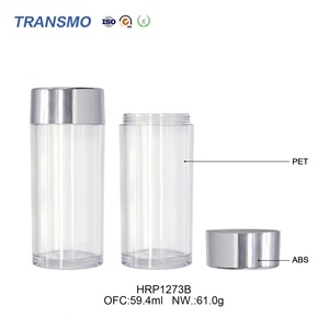 Bouteilles vides de luxe pour soins de la peau – Contenants en plastique pour essences et eaux – Emballage pour produits de beauté - Product Image 3