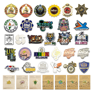 Manufacturer No Minimum Metal Iron Zinc Alloy Cast Die Cut Logo Soft Hard Enamel Brooch Badge Enamel Lapel Pin Custom