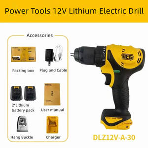 Deglasers Kwaliteit Elektrische Boormachine Met Twee Oplaadbare Li-Ion Batterij 12V Draagbare Hoog Koppel Accu Boormachines - Product Image 3