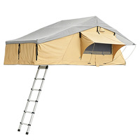 Tente de toit électrique quatre saisons Zentopia RTT-2, coque en tissu Oxford, fond imperméable >3000 mm, prête à l'emploi pour le camping en plein air
