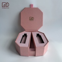 ROGOOD Coffret cadeau de parfum créatif en papier texturé emballé avec plusieurs compartiments pour emballage de parfum de luxe P2127