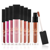 OEM Hydratant Hydratant Sans Transfert rose Rouge à Lèvres Liquide Mat Satin Brillant à Lèvres Brillant Brillant à Lèvres Marque Privée