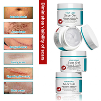 Gel cicatrisant en silicone de qualité médicale, invisible, naturel, sain, lissant, adoucissant, réparateur rapide, atténuant les taches, marque privée