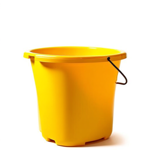 Secchio Mono con Strizzatore 24 L Giallo per Pulizie - Product Image 2