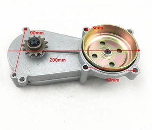 Boîte de vitesses à 2 temps pour mini motos de cross 43cc 47cc 49cc, 14 dents, systèmes de carrosserie de moto - Product Image 2